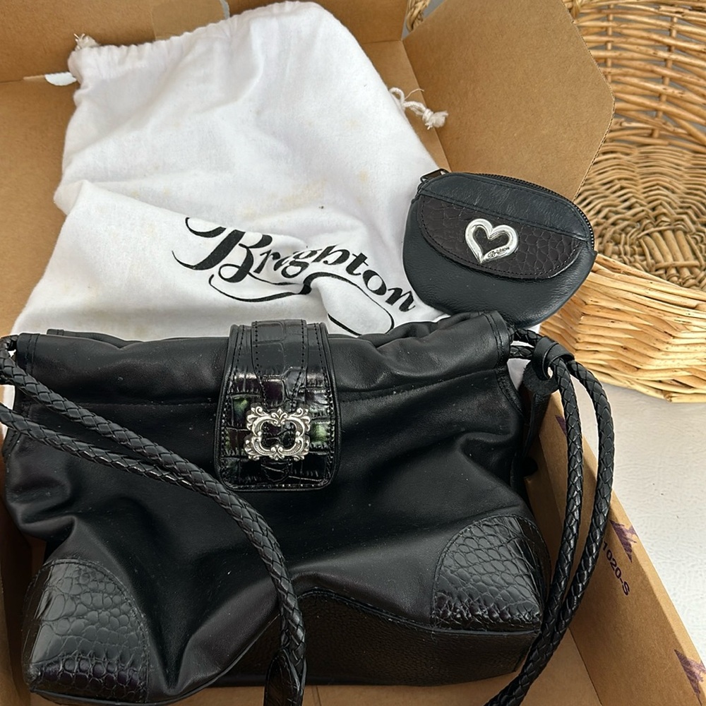 Brighton Collette Black Shoulder Bag